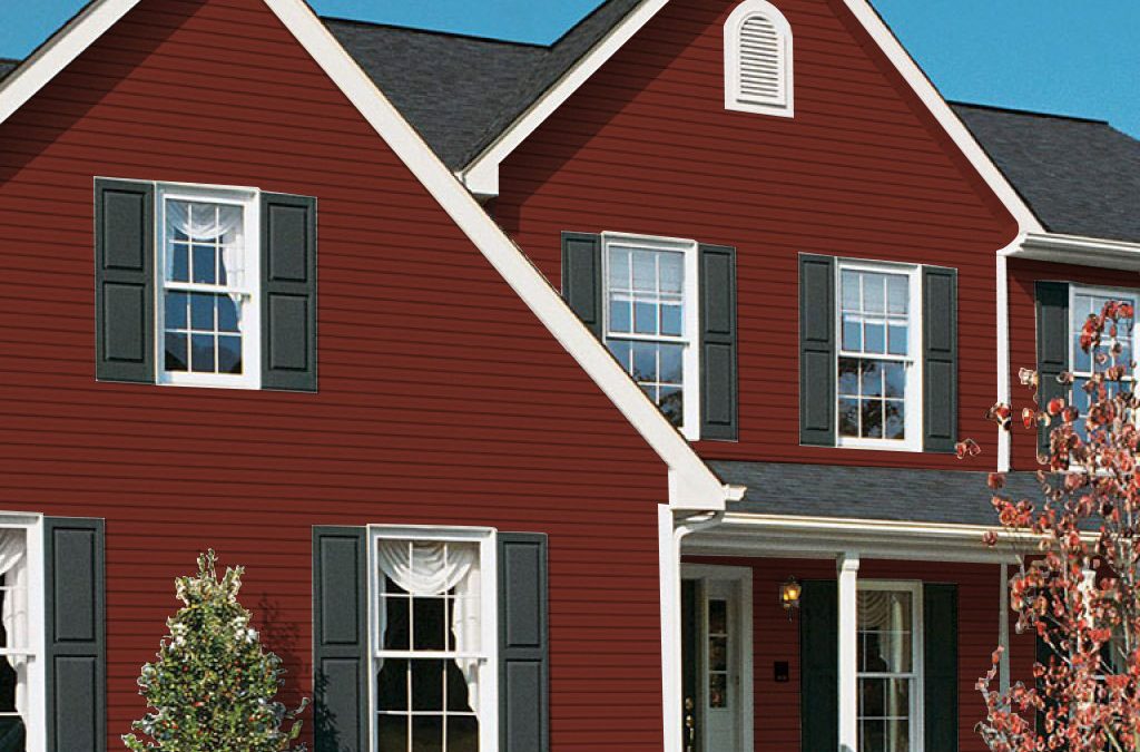 Siding PVC Rojo Premium